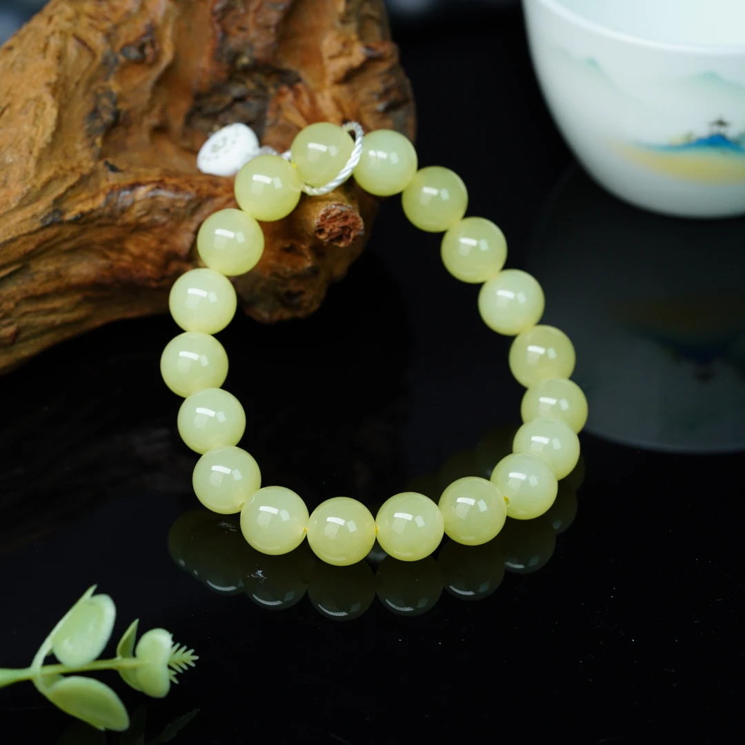 【小北严选】和田玉单圈手串约9mm+【多样性发一件】AH251X111