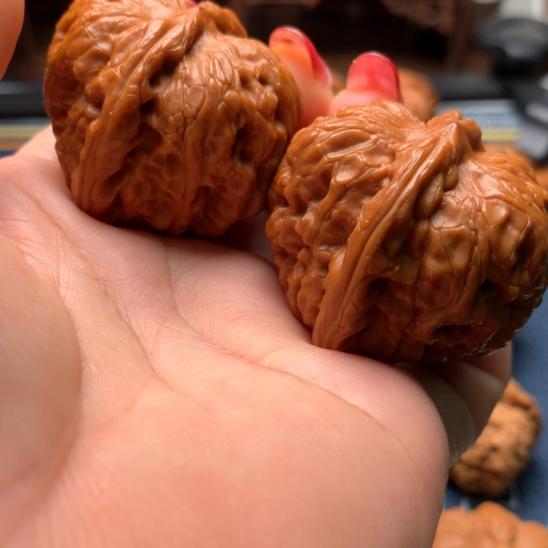 【闪购商品】把件文玩核桃?***x元宝41