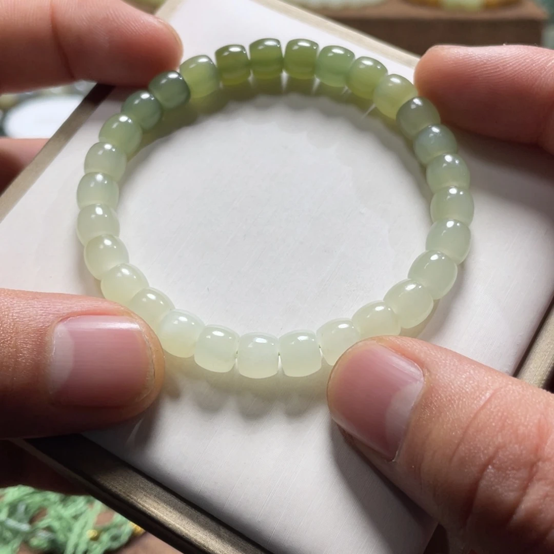 未镶嵌手链和田玉（白玉）