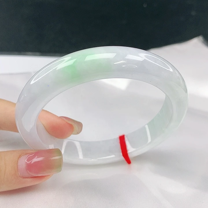 翡翠未镶嵌手镯圈57.8，40161