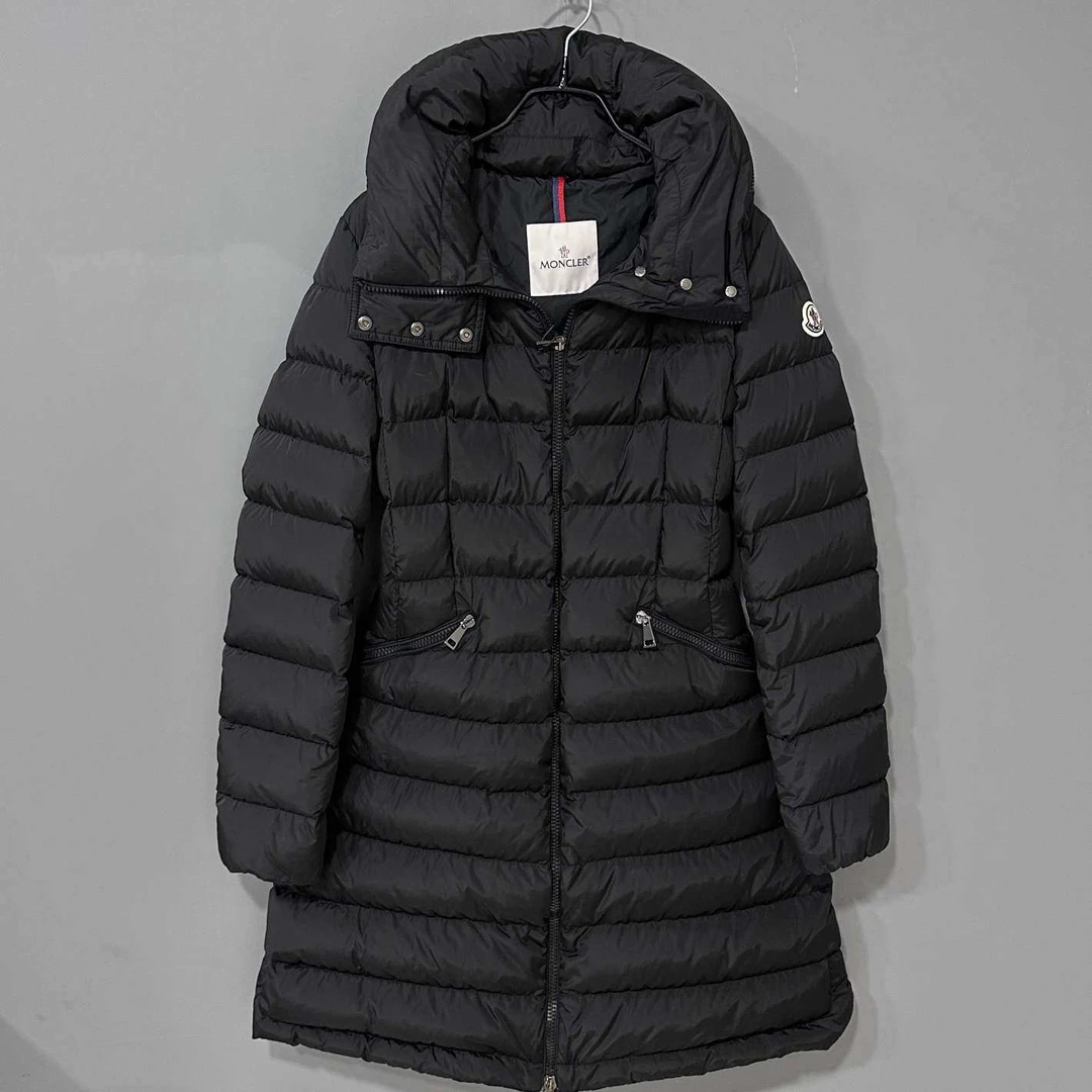 99新 MONCLER 新款 Flammette长款收腰羽绒服/1码/08841
