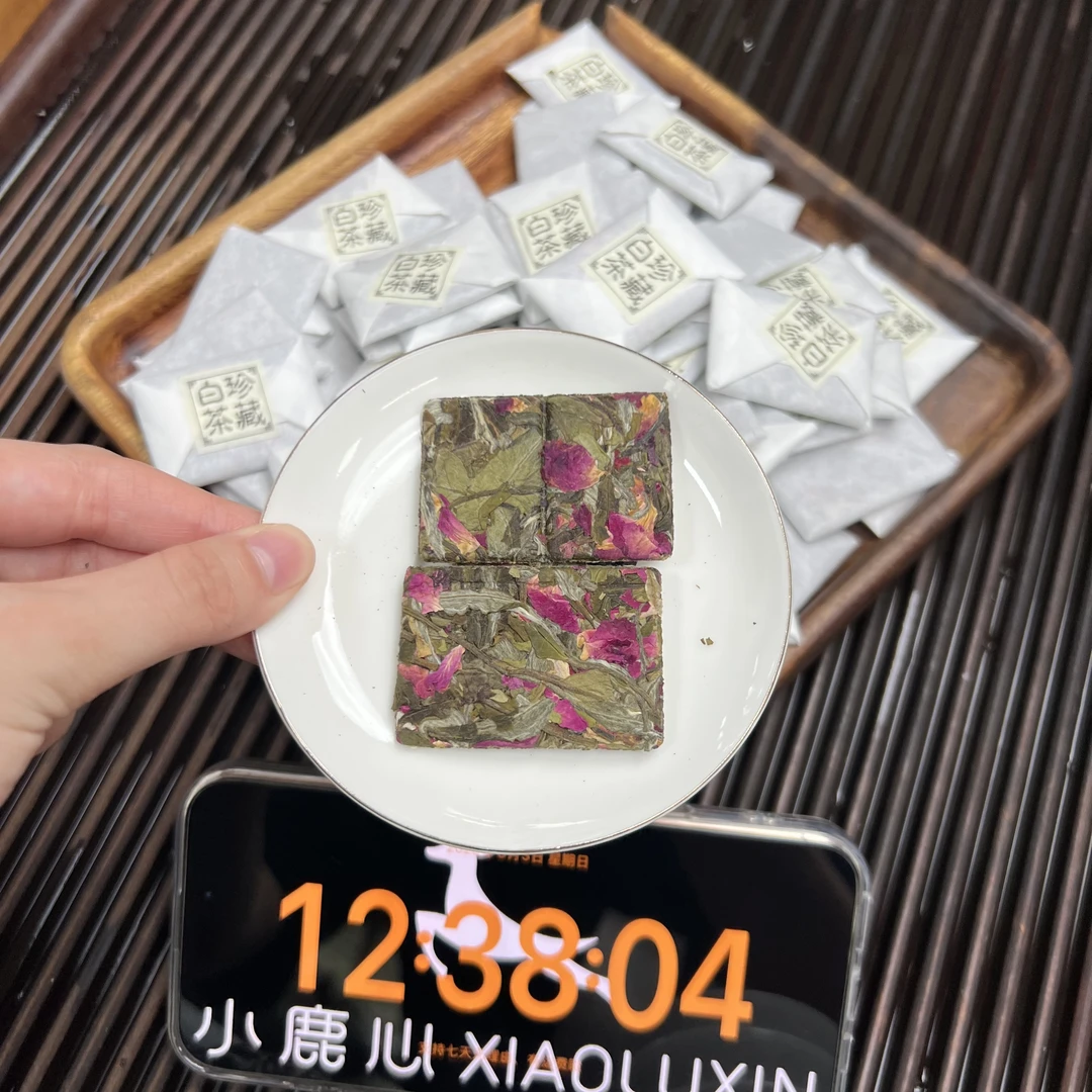 玫瑰白茶  小鹿收茶  福鼎白茶+玫瑰 8月3