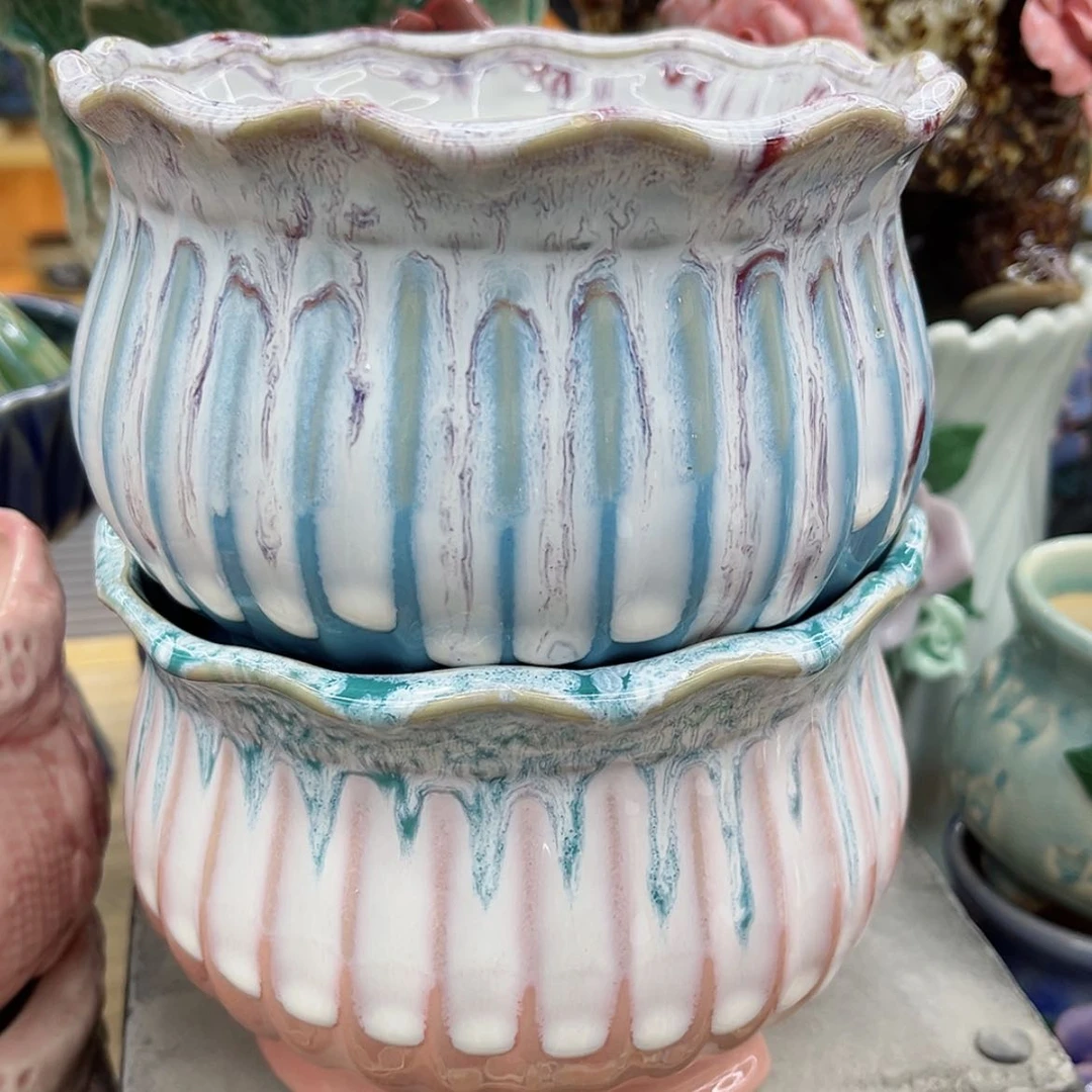 【闪购商品】陶瓷花盆