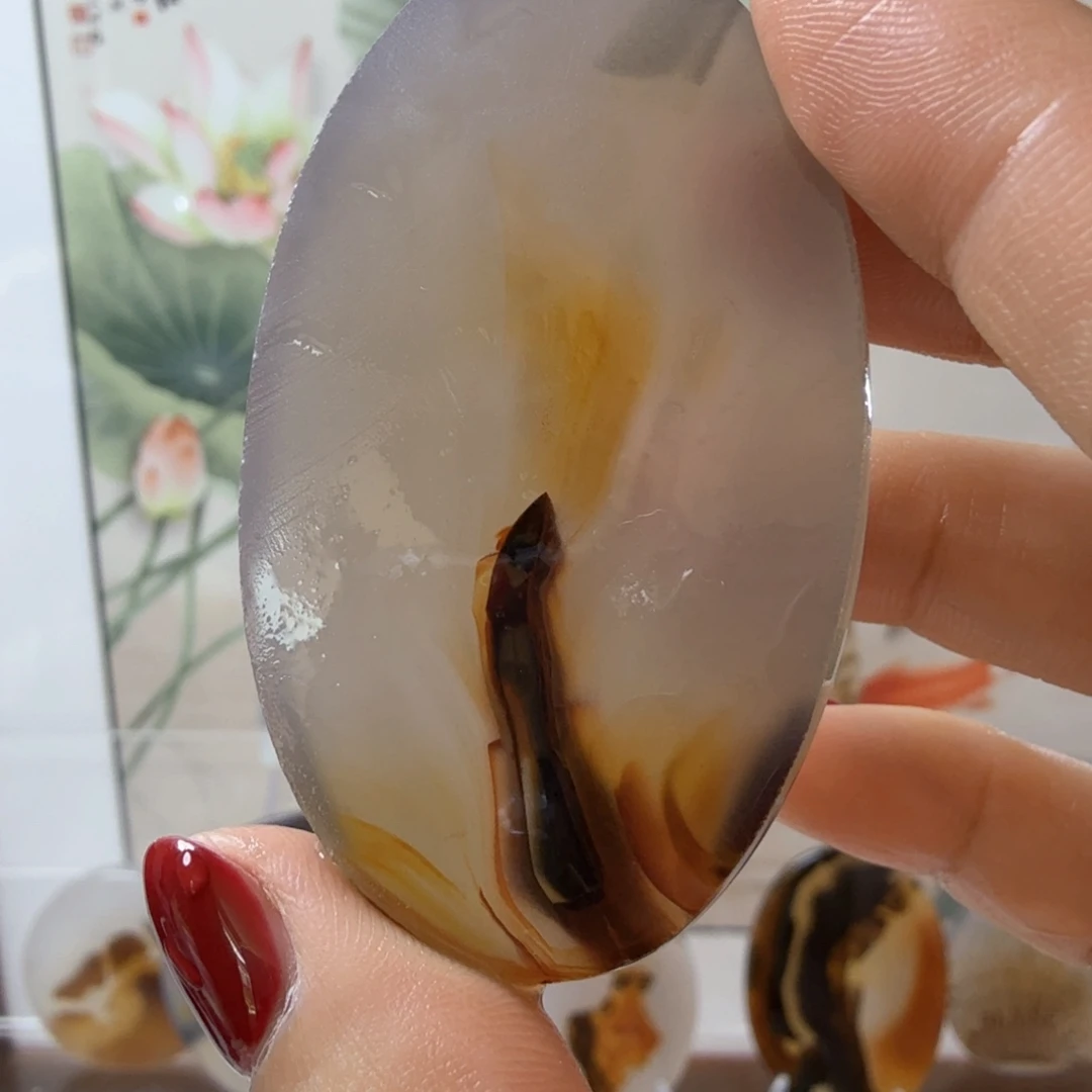 玛瑙/玉髓吊坠(不含链)未镶嵌1