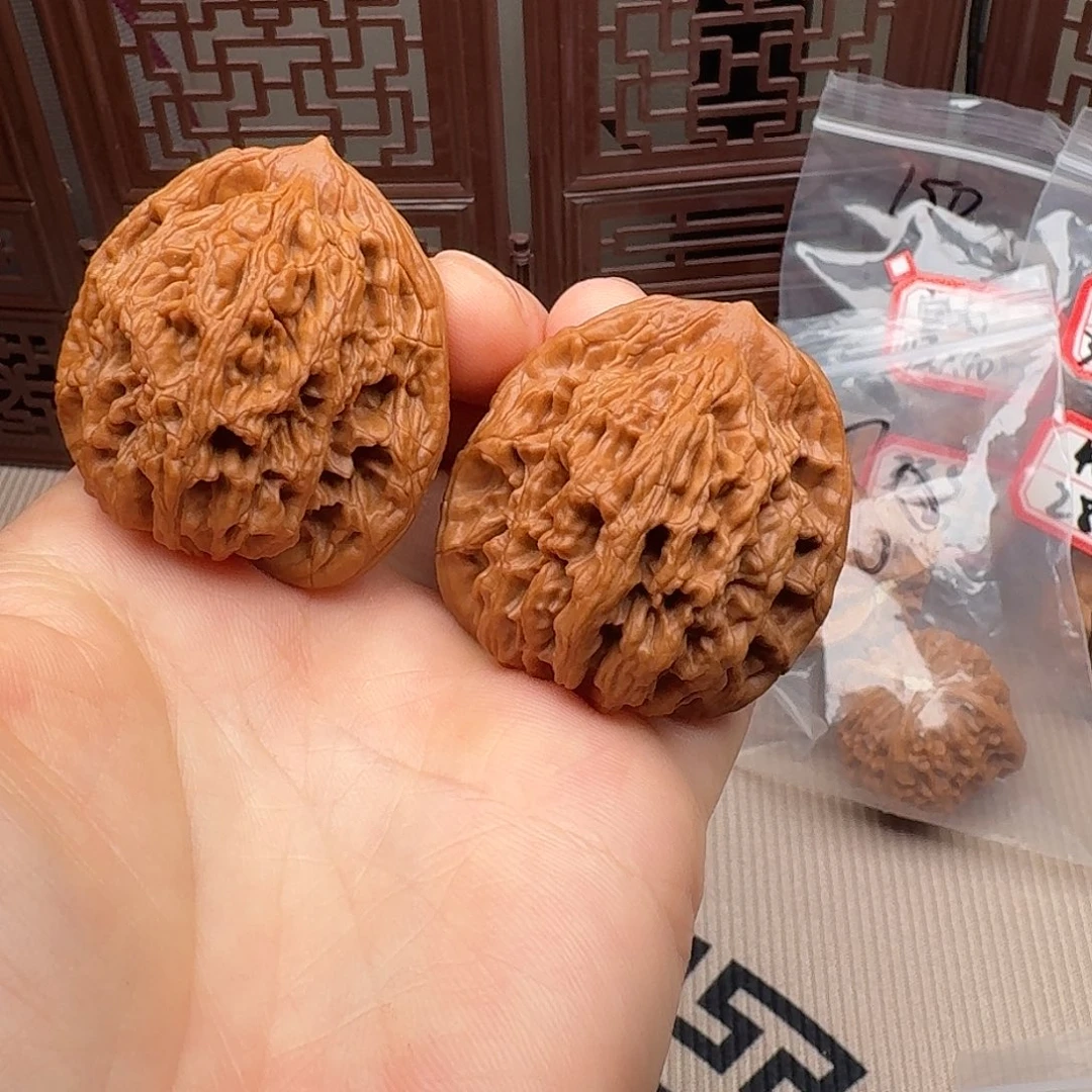 文玩核桃把件麦虎