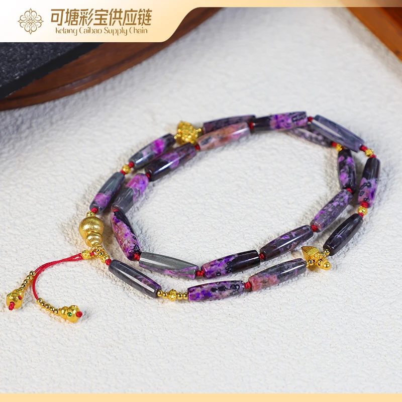 南非舒俱来 S925 大花桃红 舒俱来桶珠项链合集/多样性发一件