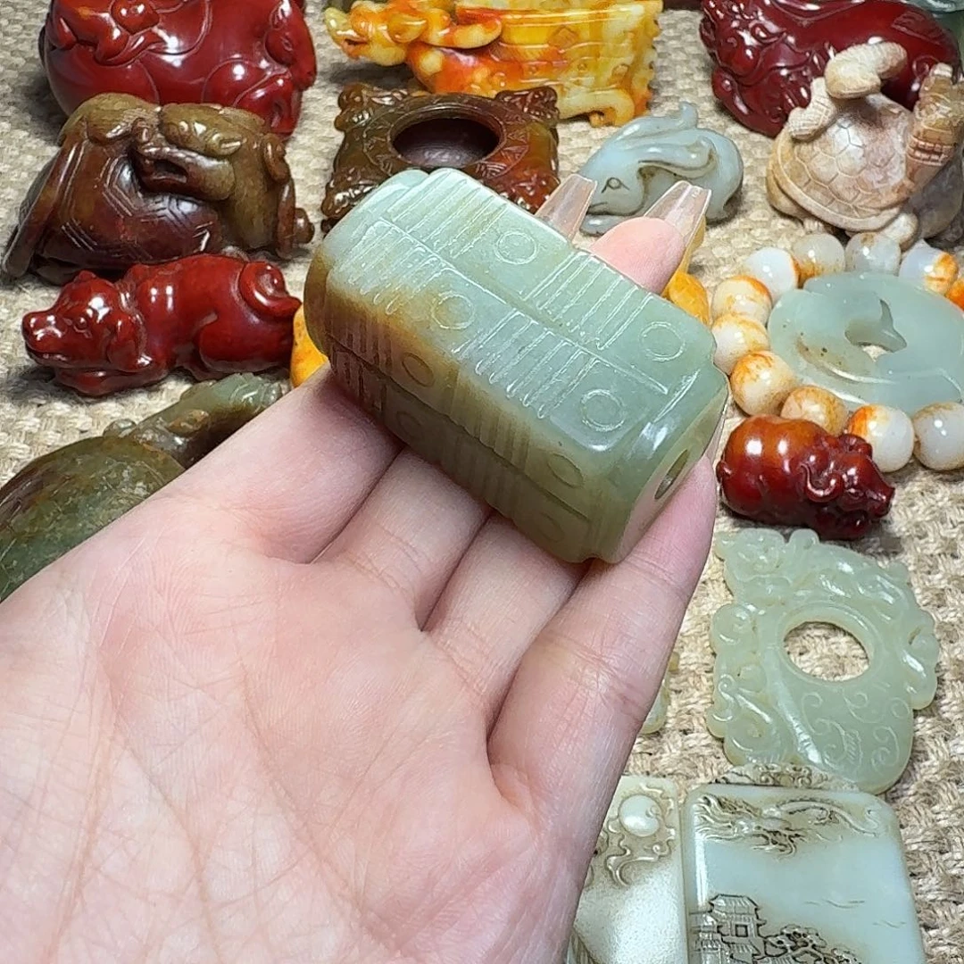 白玉菩提吊坠挂件