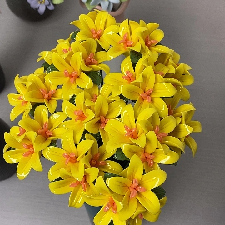 陶瓷陶瓷材料加工4朵