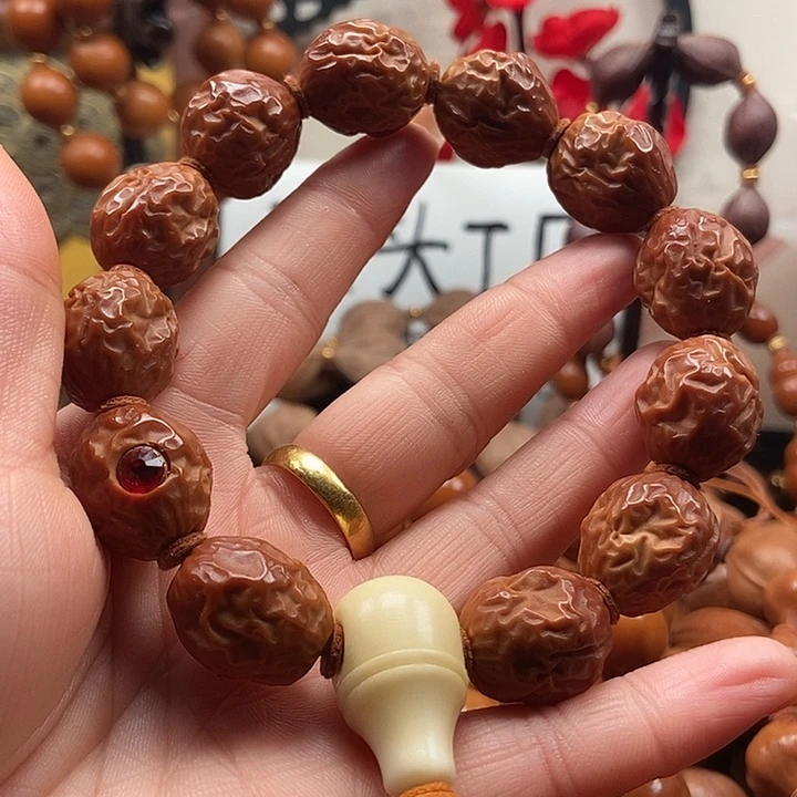 橄榄核手串/手链铁盒1.8大早