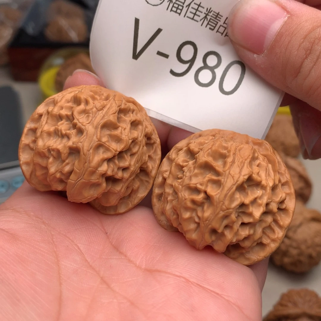 文玩核桃把件40苹果园…………..