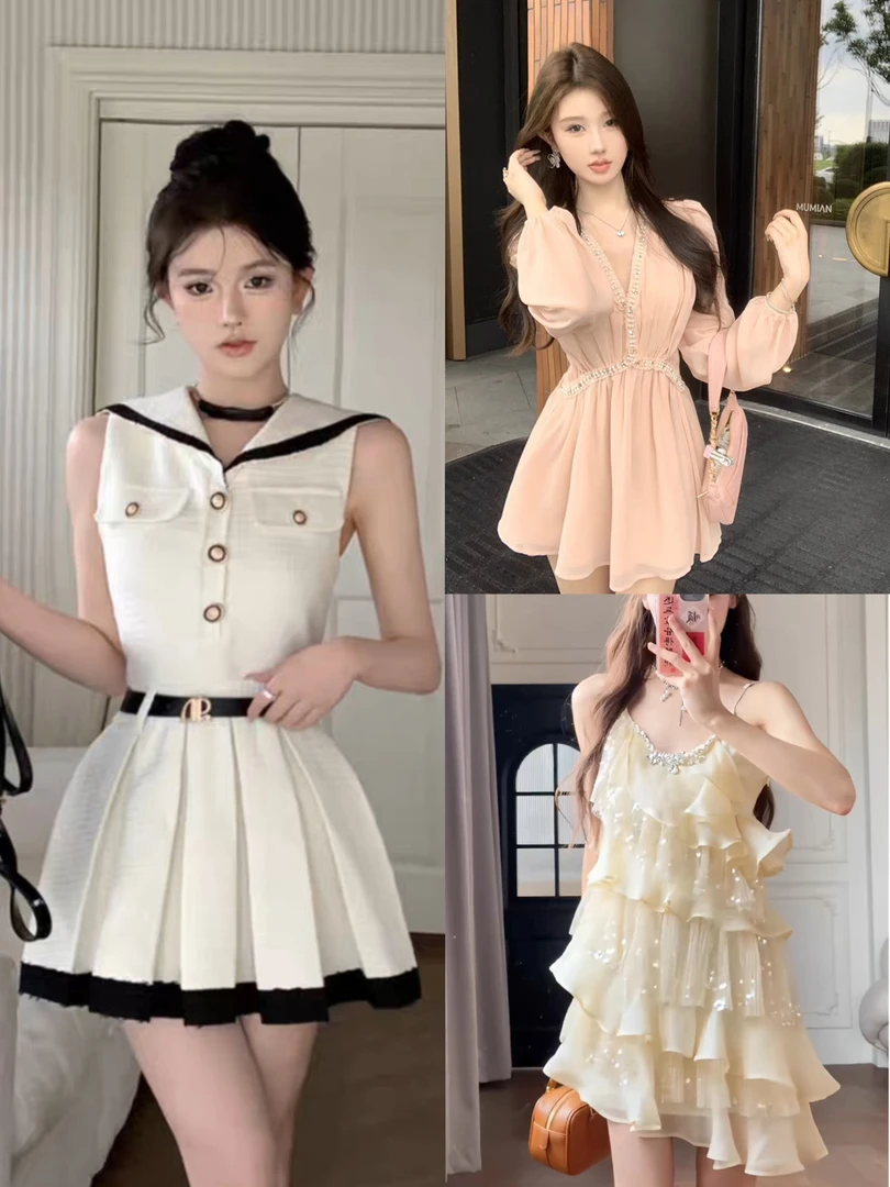 G11-G20熙薇高货时尚质连衣裙