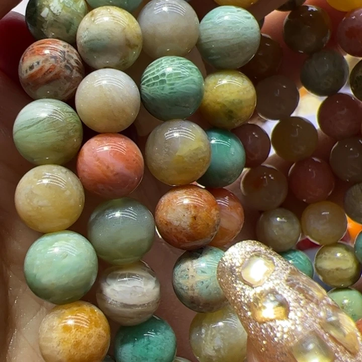 非金属无0.8/108绿色多宝姑娘玉脖挂