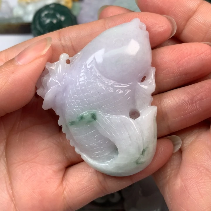 翡翠颈饰未镶嵌图*宝翡翠