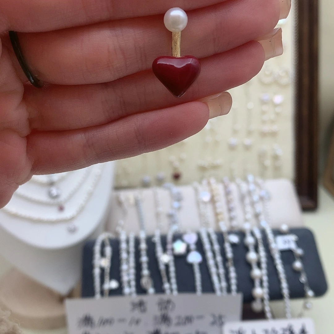 未镶嵌耳饰淡水珍珠