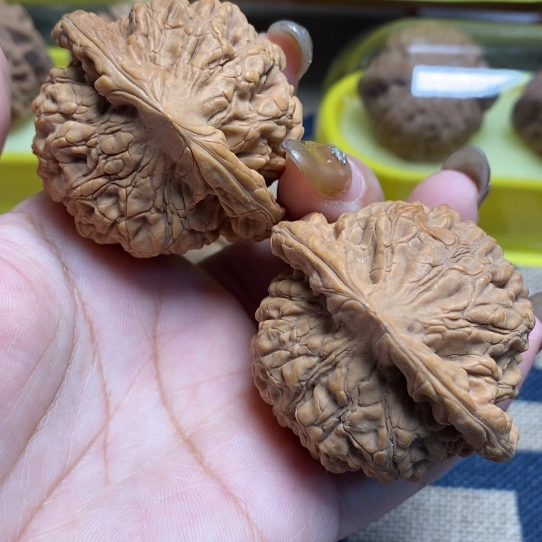 寻***)文玩核桃吊坠官帽