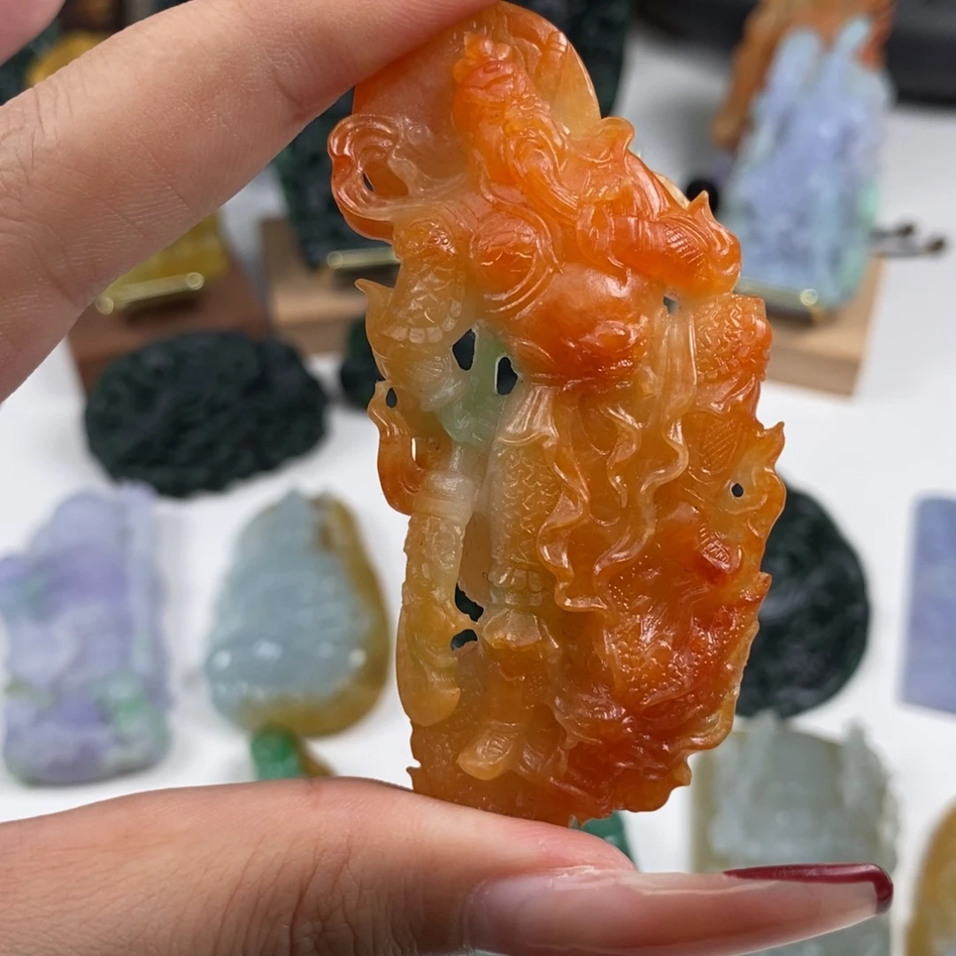 定制翡翠未镶嵌纯天然翡翠