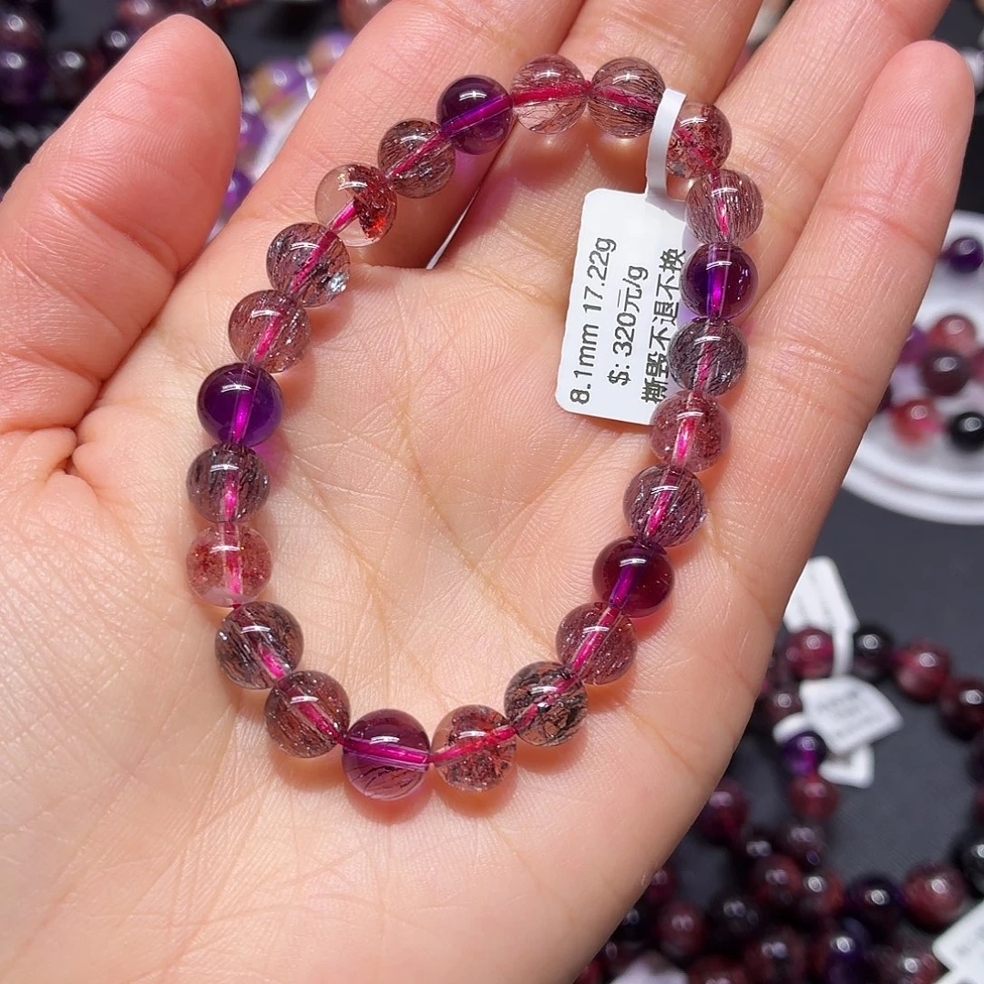 未镶嵌水晶手链手链