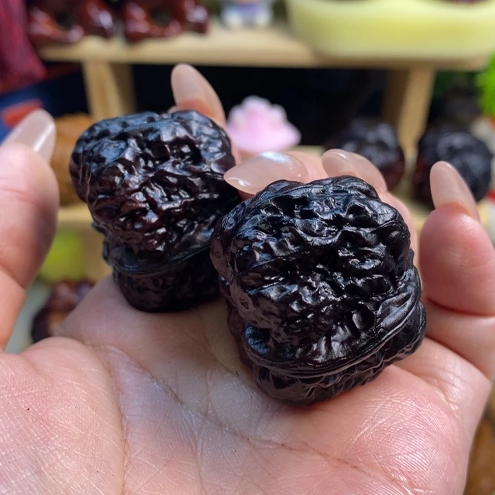 文玩核桃吊坠地闷小彩蛙35尺