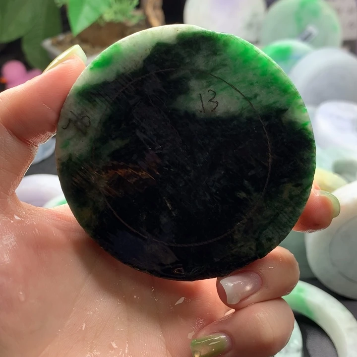 未镶嵌手镯定制翡翠