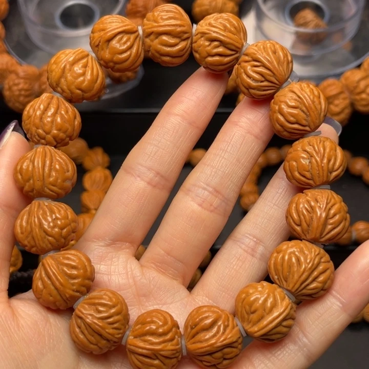 桃核手串龙纹桃核11