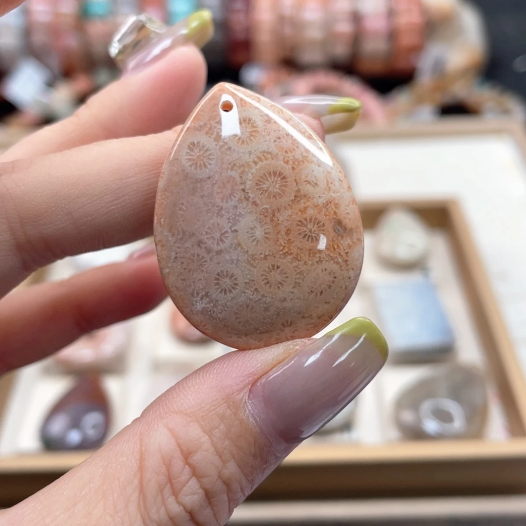 硅化珊瑚（珊瑚玉）手链未镶嵌悟*空038