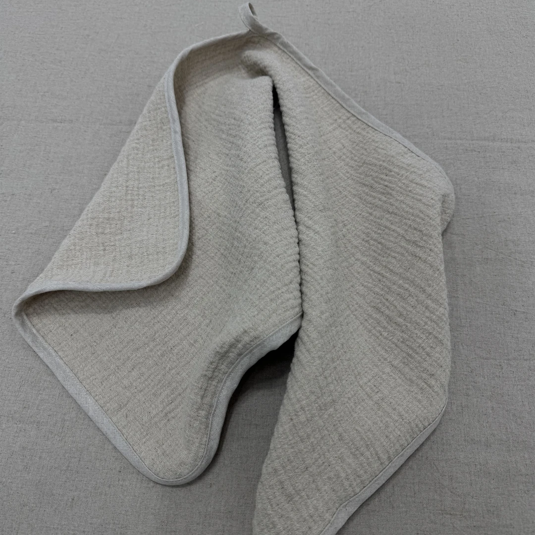 高奢天然材质汉麻家用柔软亲肤绣花吸水强擦脸用加厚毛巾E010