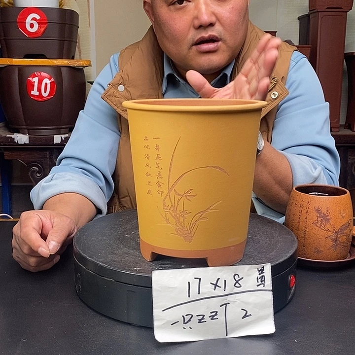 花盆紫砂货号一只ZZT2