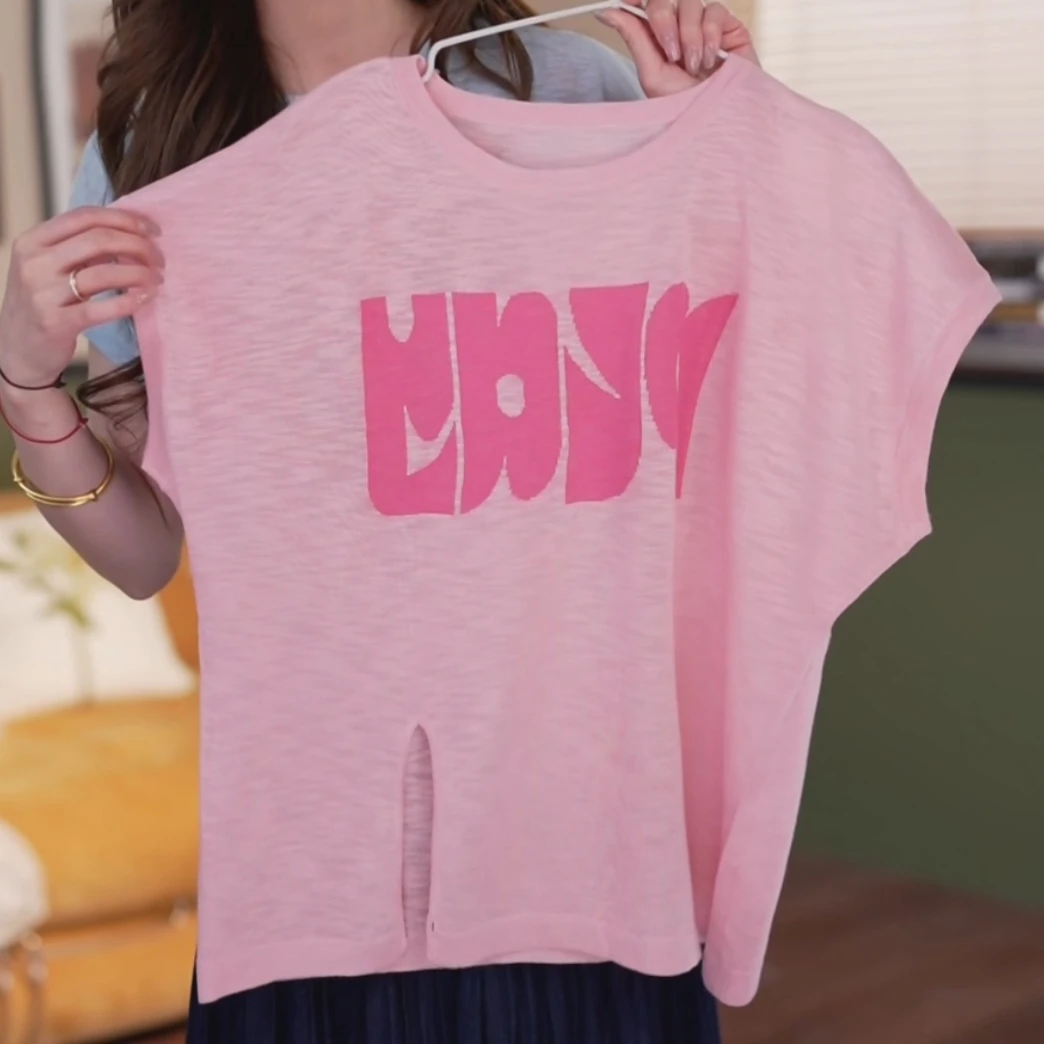 余紫绮【海螺回响】时尚百搭休闲显瘦薄款针织上衣女ZO1217231