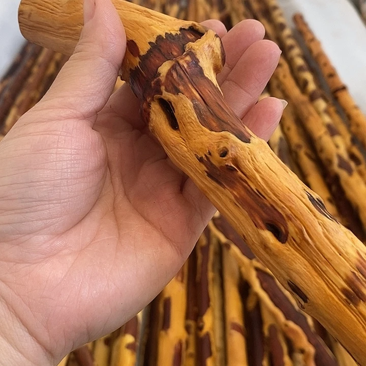 小***水云南对节残疤盘玩儿拐杖