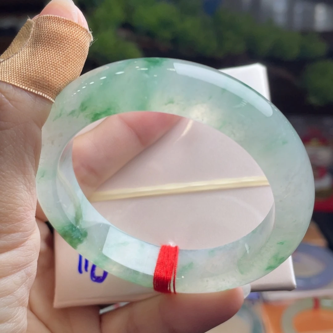 翡翠手镯未镶嵌1号 55正圈