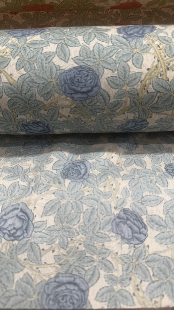 国现莫里斯玫瑰40支蓝色半米