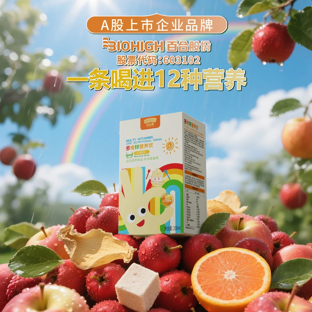 百合康绿冠军多维锌营养饮