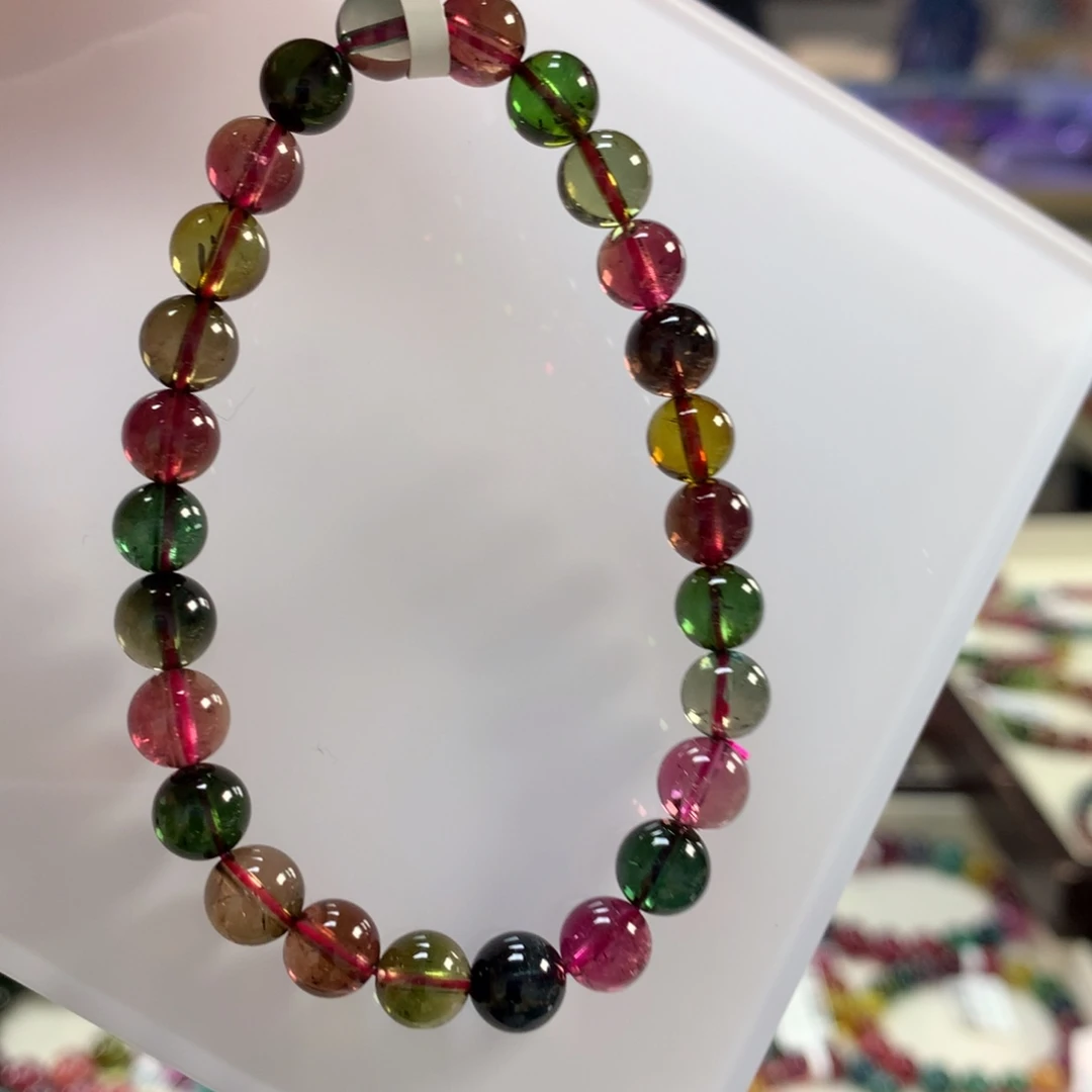 未镶嵌碧玺手链7,5左右