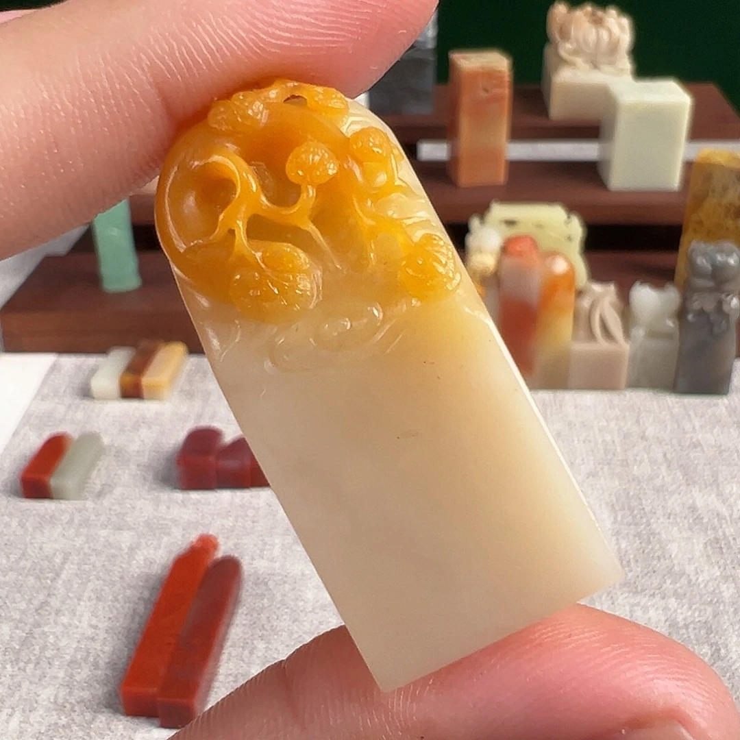 老挝石印石你的心好