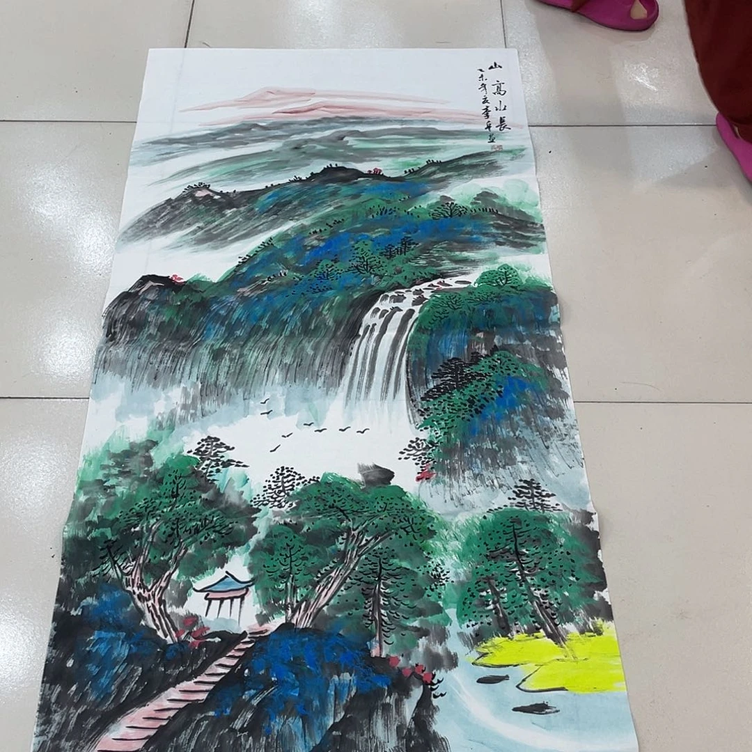 国画纯手绘国画作品