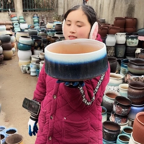 口26高14瑕疵盆子