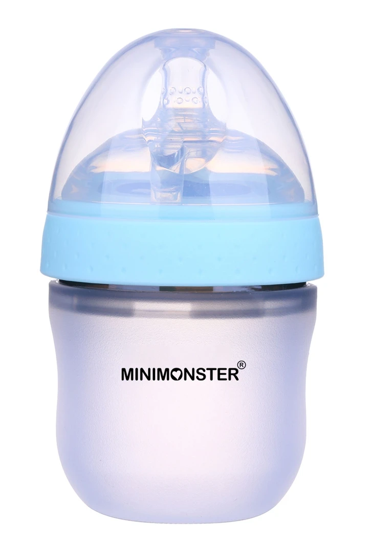 G01小怪兽广口径硅胶奶瓶150ML*宝宝专用
