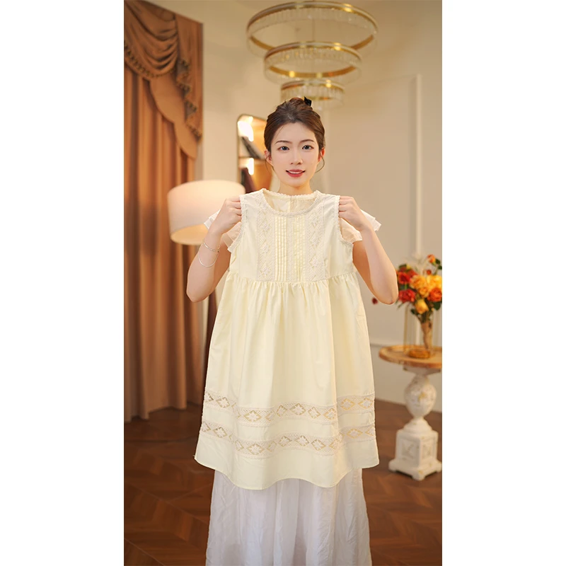 女童2025夏季新款连衣裙中大童女宝儿童夏款公主裙子10345