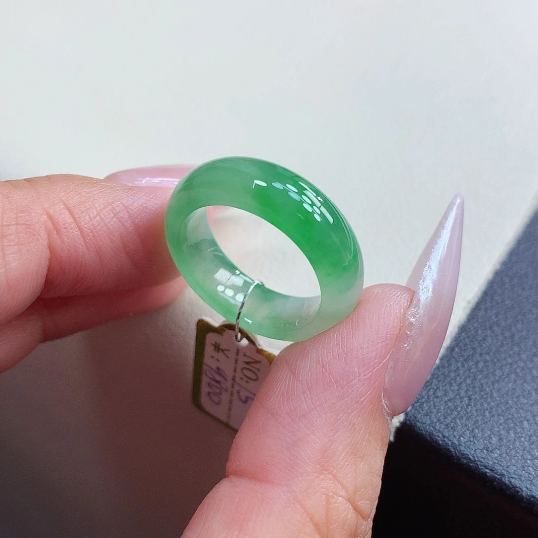 未镶嵌戒指翡翠15号