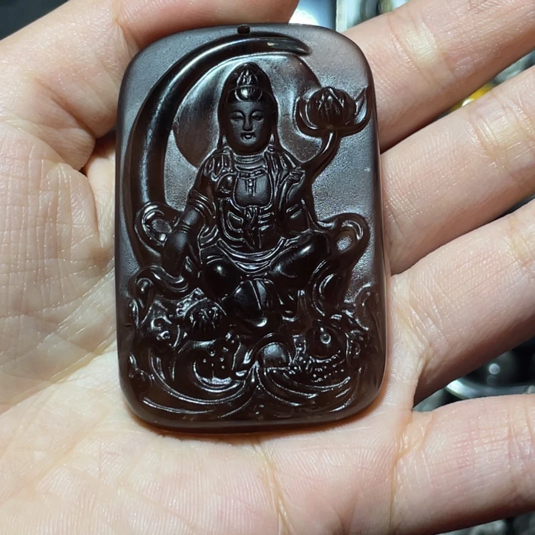 蛮***吉黑曜岩未镶嵌珠宝奇石