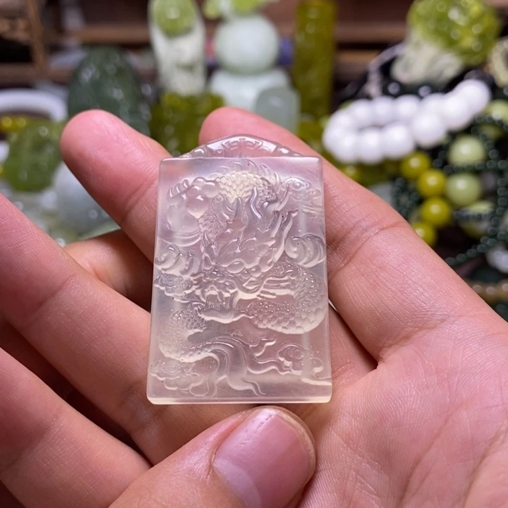 岫玉未镶嵌岫玉颈饰