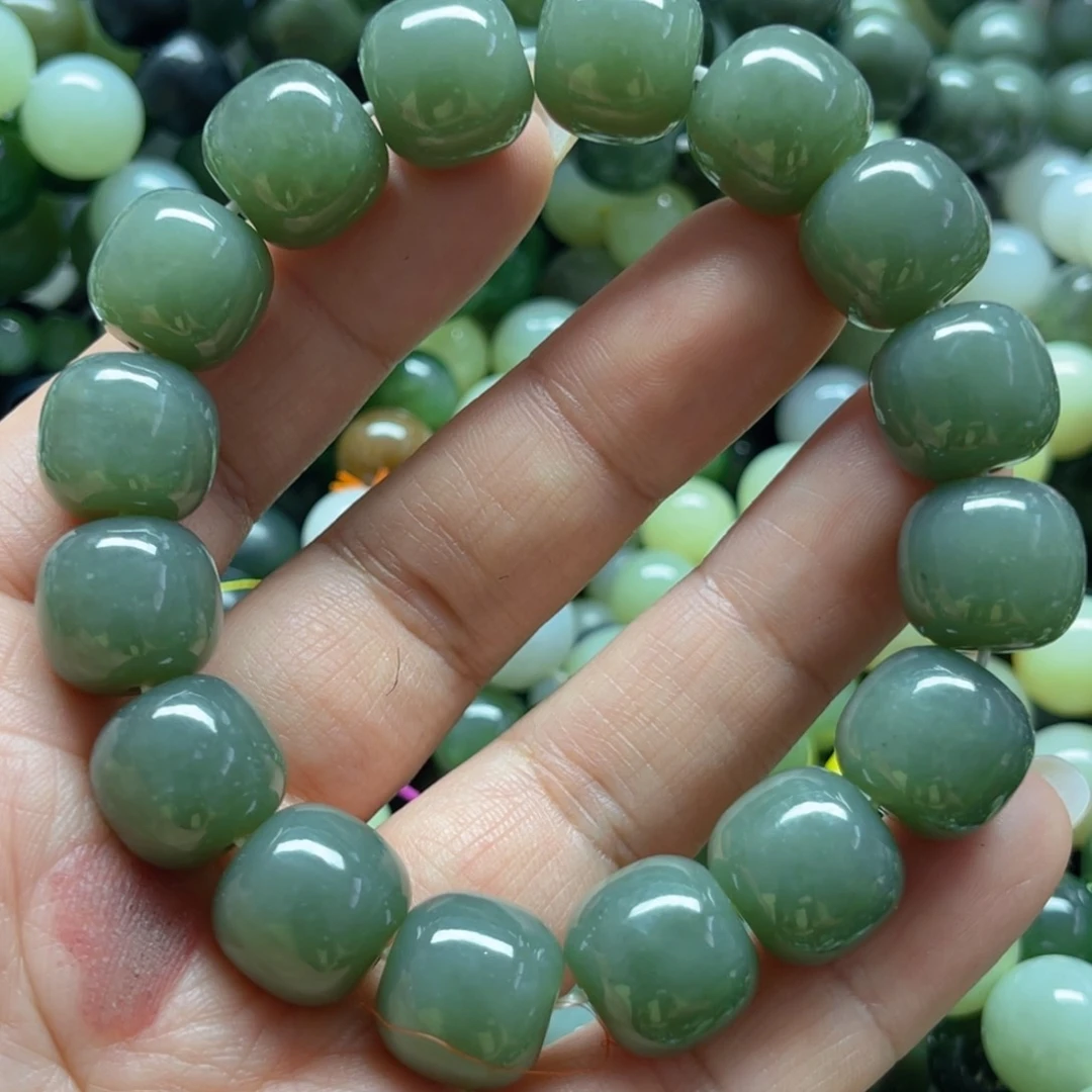 和田玉手链未镶嵌