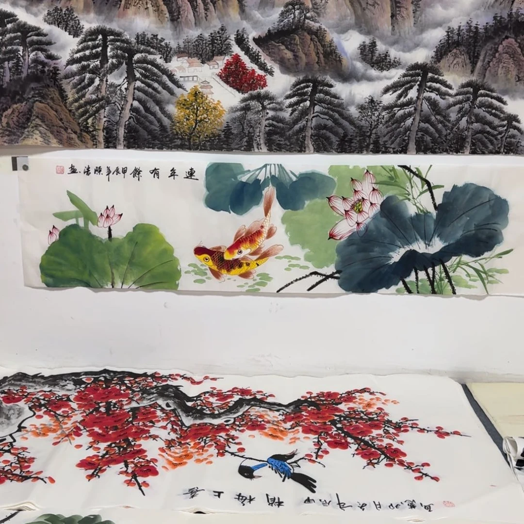 国画晓彤美术馆直播间