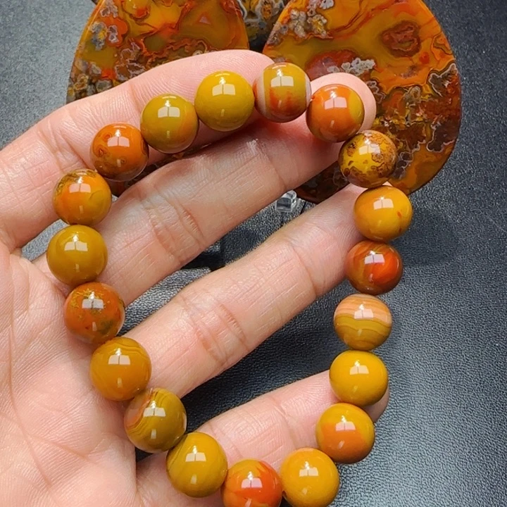 玛瑙/玉髓战国红未镶嵌易*