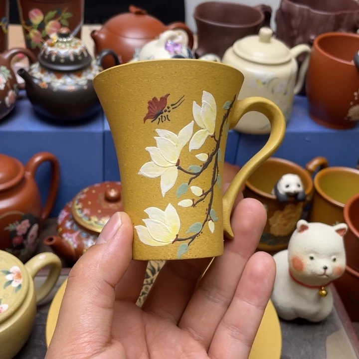 茶杯紫砂紫砂主人杯100cc