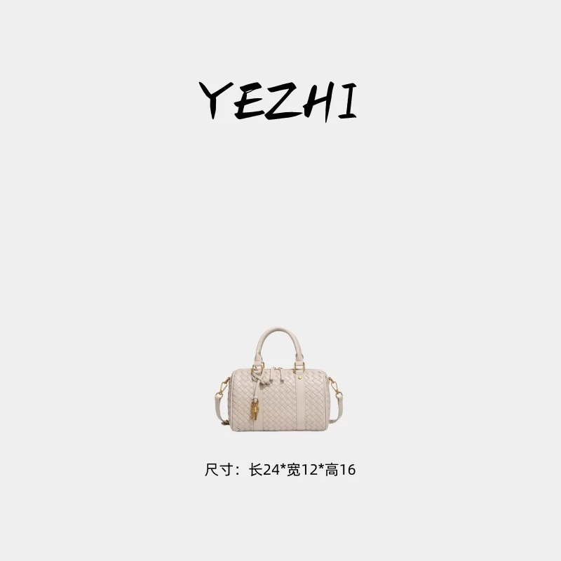 【高货系列】2025年新款复古手提单肩斜挎手工编织包  Y8893