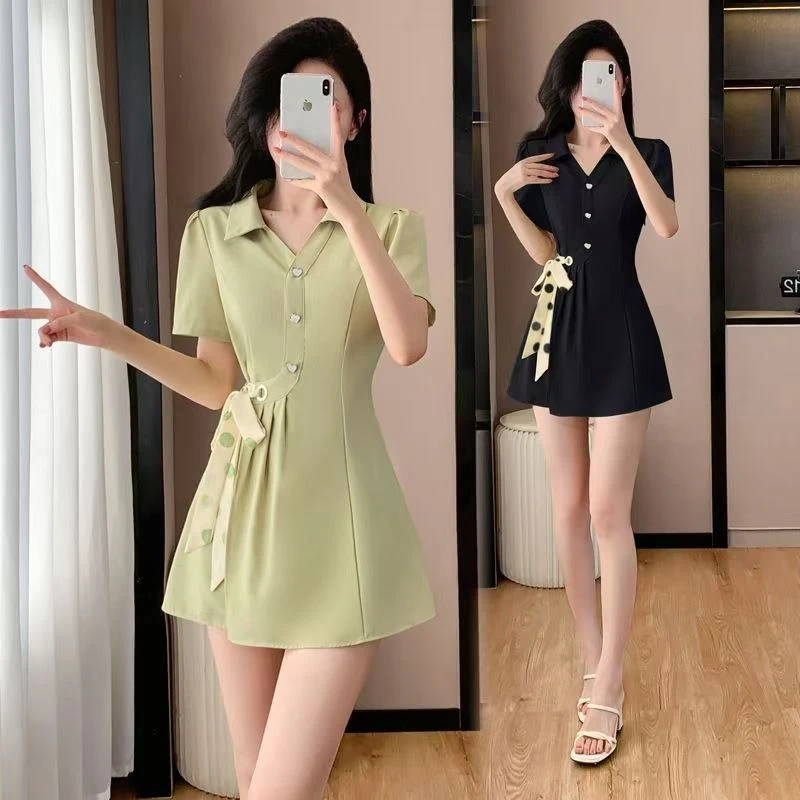 时尚休闲套装女2025夏季新款韩版减龄小个子遮肚显瘦气质两件套