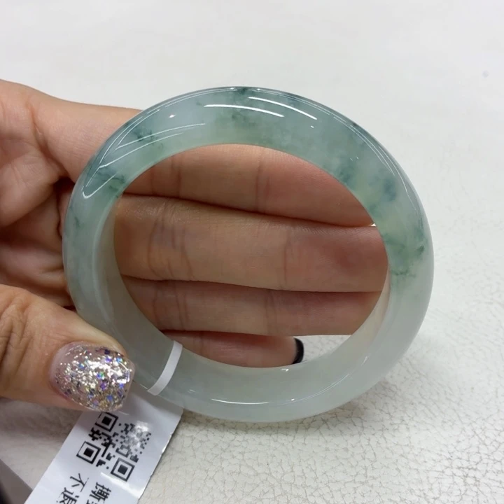 翡翠未镶嵌手镯缅甸翡翠手镯53