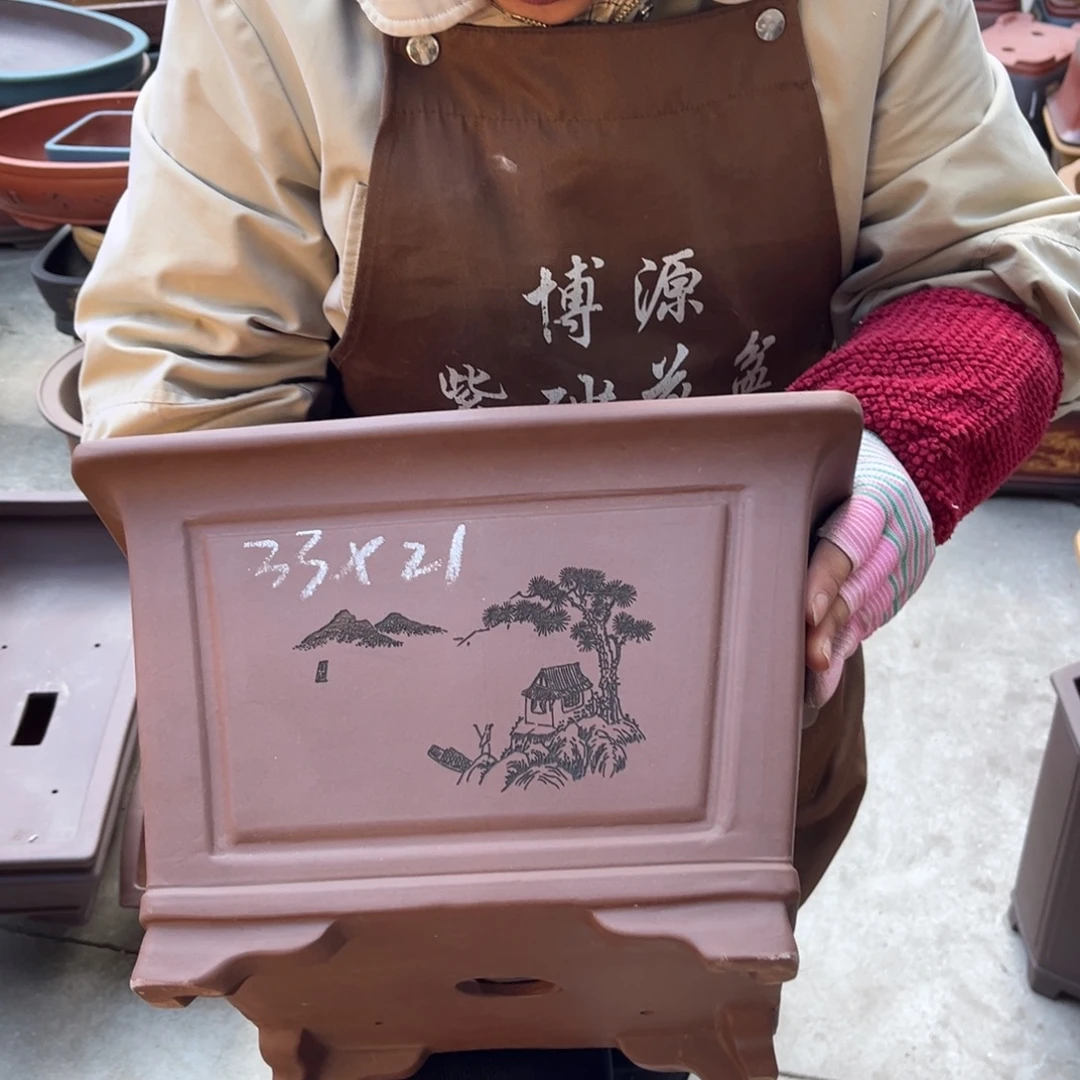 花盆紫砂盆景艺术