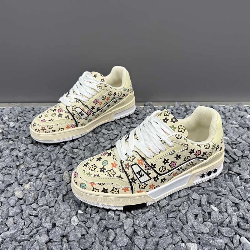 okkdey轻便男士板鞋百搭软底潮流透气运动休闲鞋时尚耐磨滑板鞋